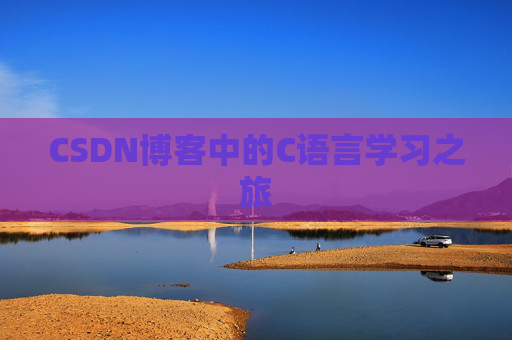 CSDN博客中的C语言学习之旅